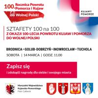 Baner Sztafeta 100 na 100